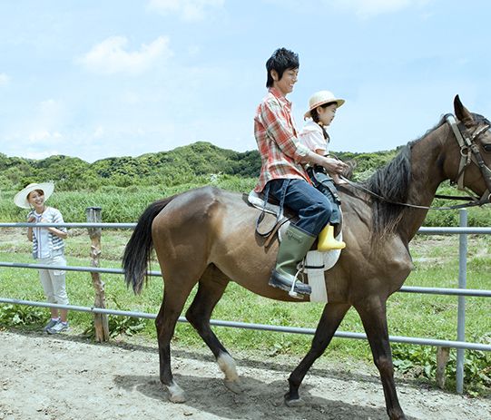 Ukiyo - Horse back riding